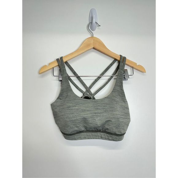 lululemon athletica energy bra Green moss size 10 - Picture 6 of 6